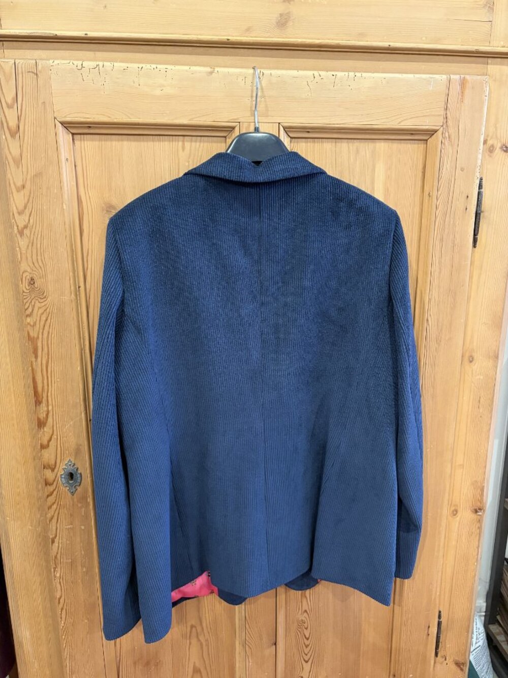 Vilagallo Navy Blue Corduroy Jacket - Picture 3 of 4